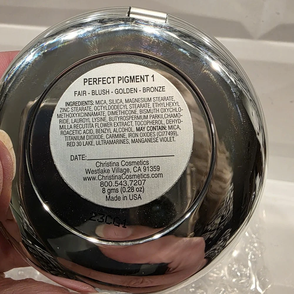 Christina Cosmetics‎ Perfect Pigment 1 Mineral Makeup Compact Fair 8g Palette